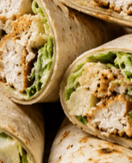 Chicken Caesar Wraps