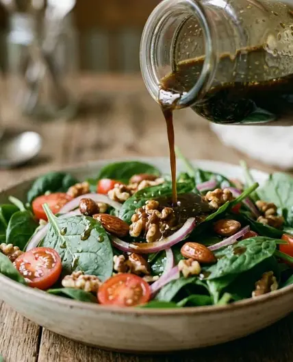 Vegan Balsamic Vinaigrette Recipe! Easy, Creamy & Oil-Free Recipe