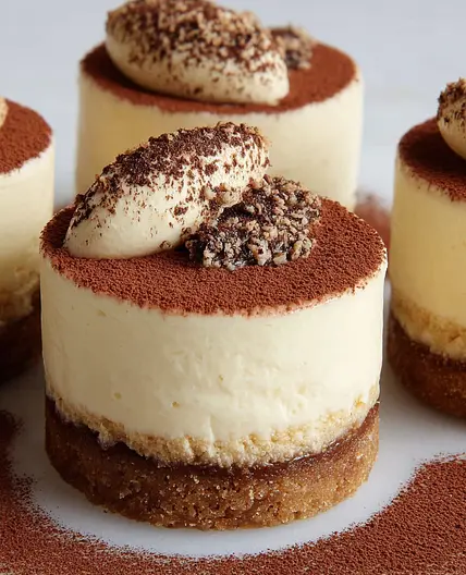 Mini Tiramisu Cheesecake Recipe