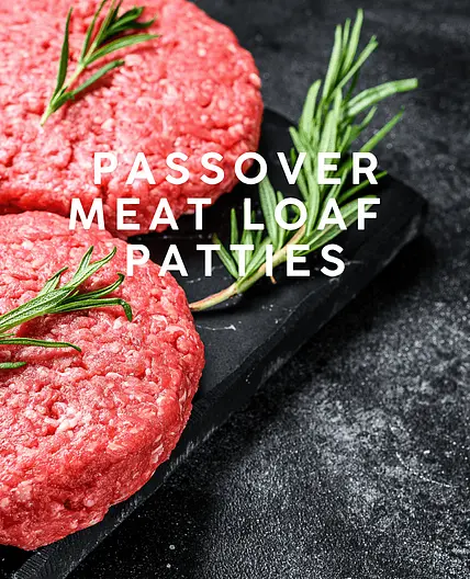 Passove Meat Loaf Patties
