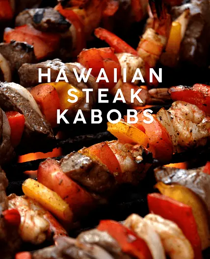 Hawaiian Sirloin Kebabs