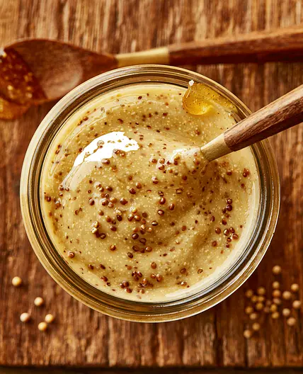 Agave Dijon Mustard Sauce (3 Ingredients, 5 Min)