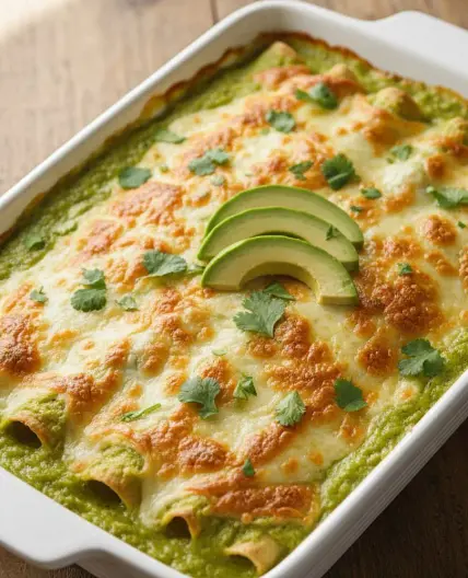 Vegan Green Enchiladas Recipe! Healthy, High-Protein & Easy Recipe