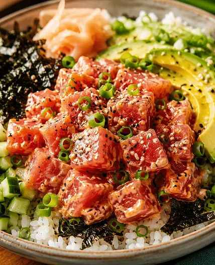 Spicy Tuna Roll Bowl (Easy)