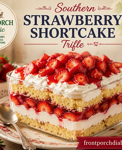 Southern Strawberry Shortcake Trifle