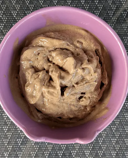 Chocolate Peanut Butter Banana Ice Cream