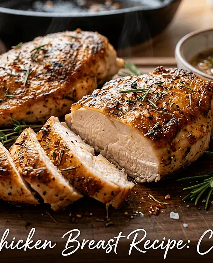 Easy Pan-Fried Chicken Breast Recipe (Crispy & Juicy