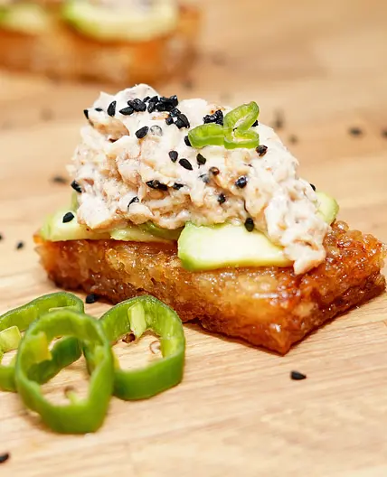Crispy Rice with Spicy Tuna
