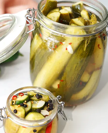 Refrigerator Dill Pickle Recipe
