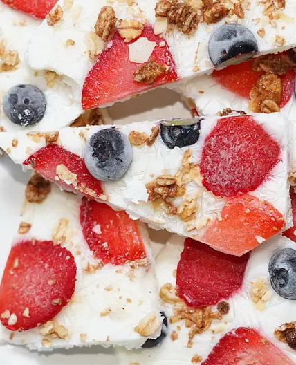 Frozen Yogurt Bark