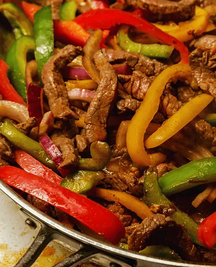 Sizzling Gluten Free Mexican Steak Fajitas Recipe