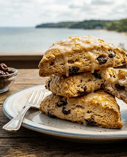 Lake Shore Resort Cherry Scones