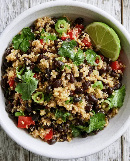 Southwestern Quinoa Black Bean Salad