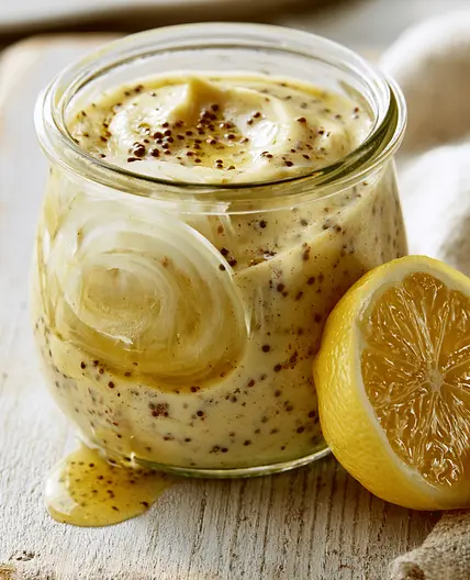 Lemon Mustard Vinaigrette (5 Minutes, 5 Ingredients)