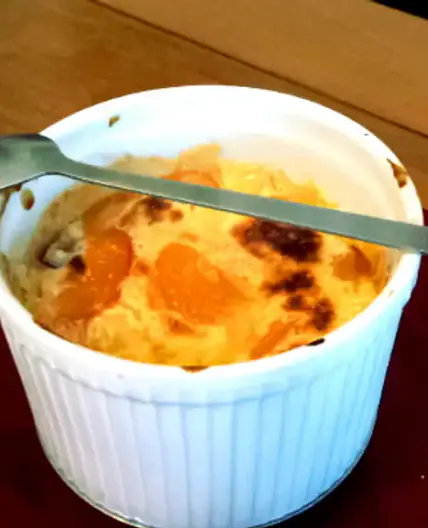 Gratin abricot-nectarine