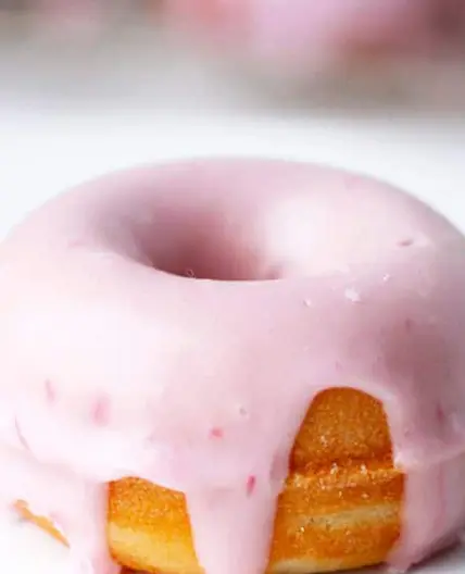 Blood Orange Donuts