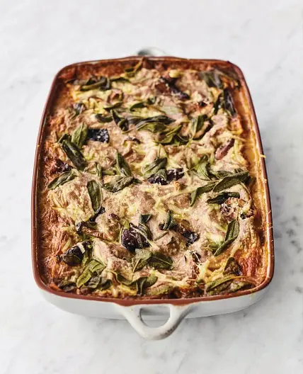 Tasty vegan lasagne