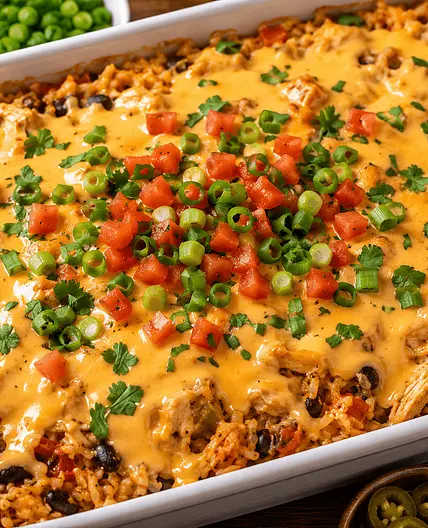 Swim Queso Chicken & Rice