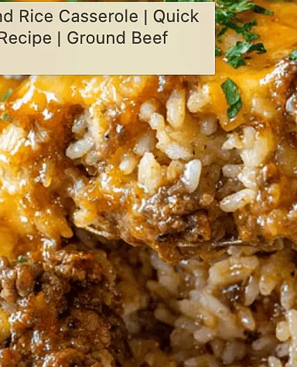 Beef and Rice Casserole