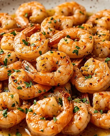 Air Fryer Garlic Butter Shrimp