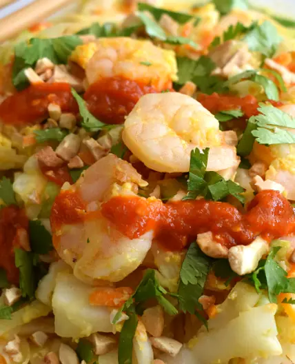 Keto Shrimp Pad Thai