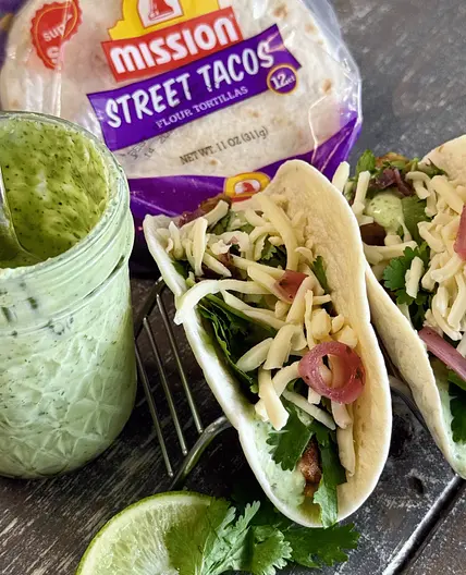 High Protein Chicken Tacos