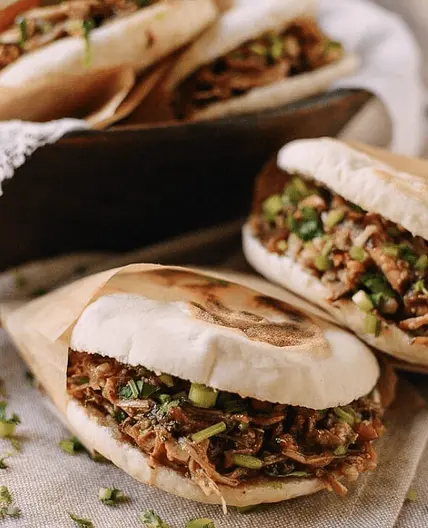 Rou Jia Mo (Chinese Pork Burger)