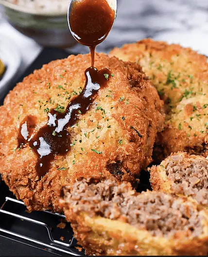 Traditional Menchi Katsu