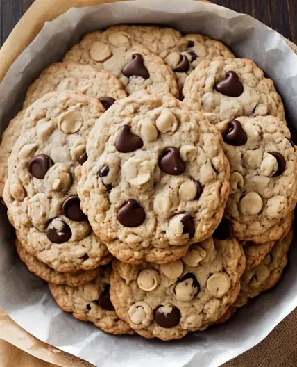 Chocolate Chip Oatmeal Pulp Cookies {Vegan}