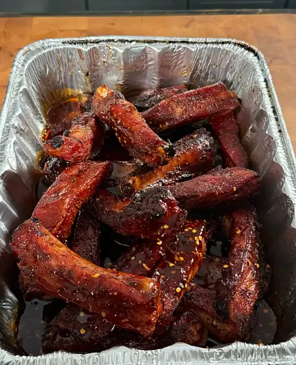 Brown Sugar Honey Party Ribs