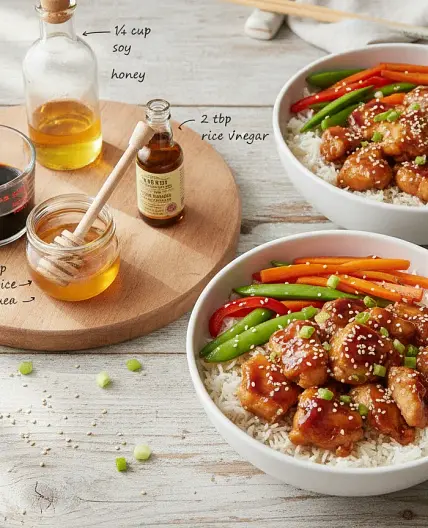 Teriyaki Chicken Bowls