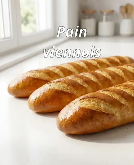 Pain viennois maison moelleux
