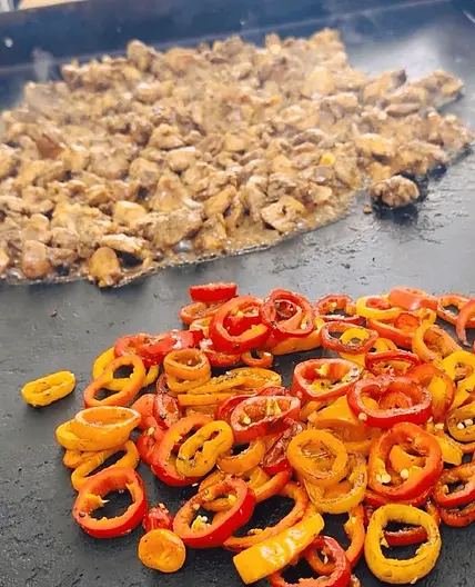 Blackstone Caribbean Jerk Chicken Meal Prep
