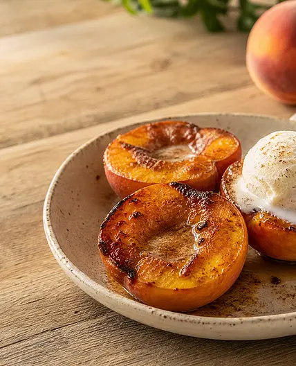 Air Fryer Peaches: The 3-Ingredient Dessert That Saves Busy Parents on Hot Nights