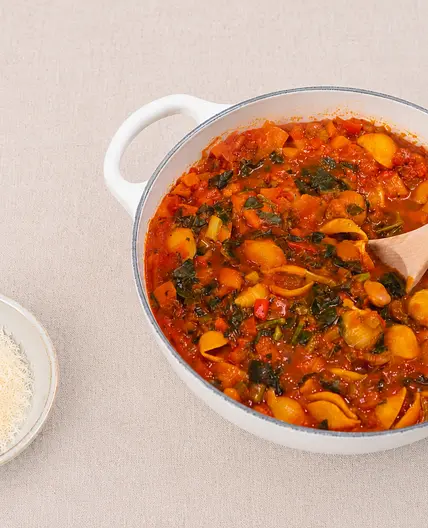 Pasta Fagioli (Italian Pasta and Beans)