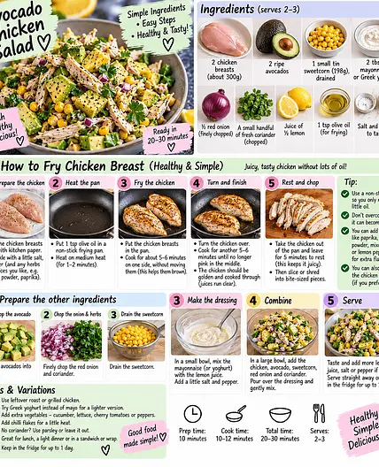 Lolo's simple Avocado Chicken Salad