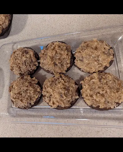 German Chocolate Cookies