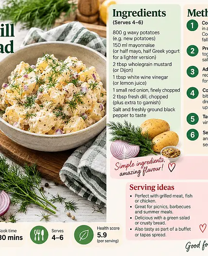 Lolo's   Creamy Mustard Dill Potato Salad