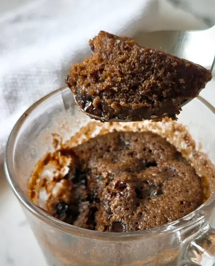 Easy Chocolate No Egg Mug Cake Recipe in the Microwave