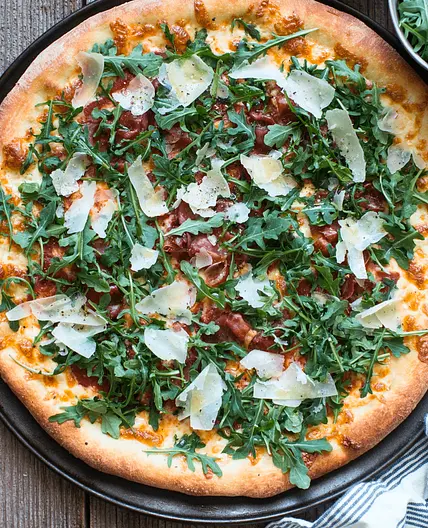Boursin Hot Honey & Prosciutto Pizza