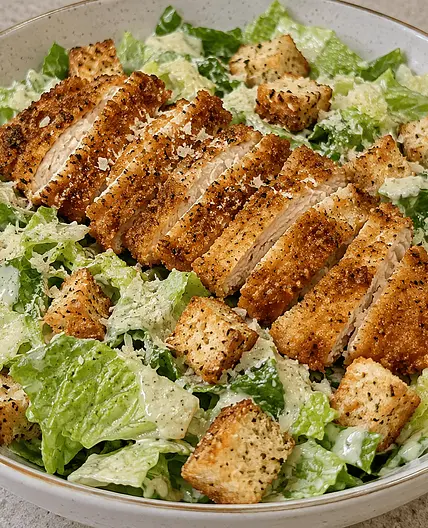 Crispy Caesar Salad