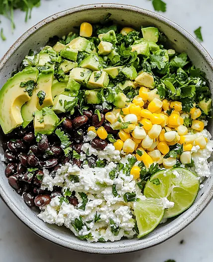 Southwest Cottage Cheese Salad