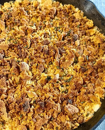 Easy Cheesy Chicken Stuffing Casserole