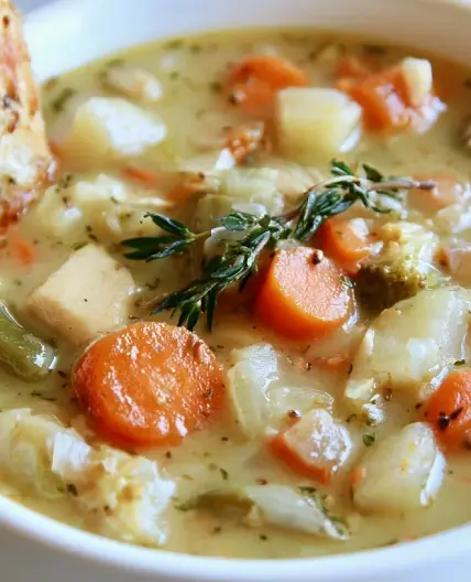Chicken Pot Pie Soup