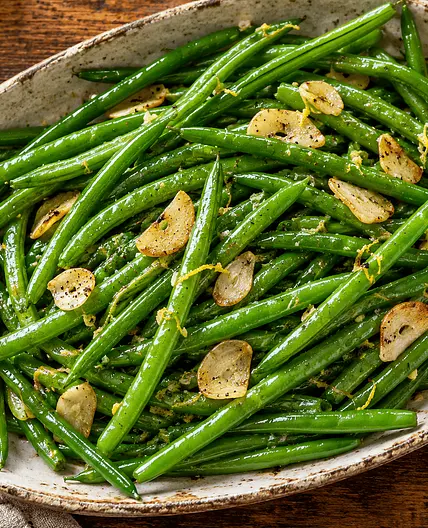 Zikkeltok’s Haricots Verts met Knoflook