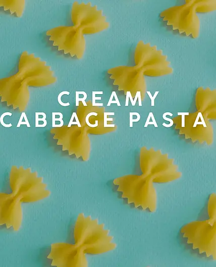 Creamy Cabbage Pasta