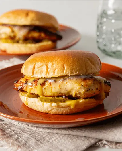 Grilled Honey Mustard Chicken Sandwiches