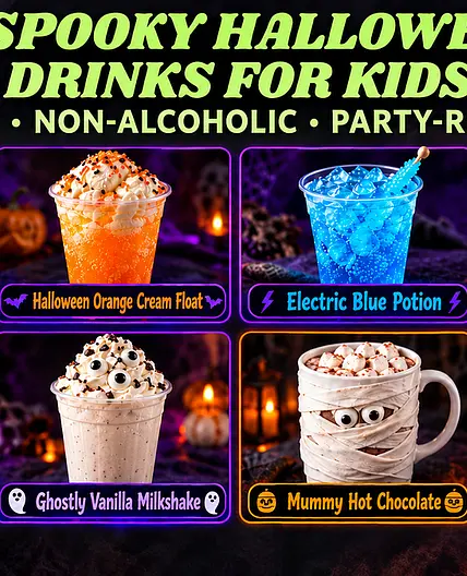 Halloween Party Drinks for Kids: A Simple Drink Station That Saves Your Sanity