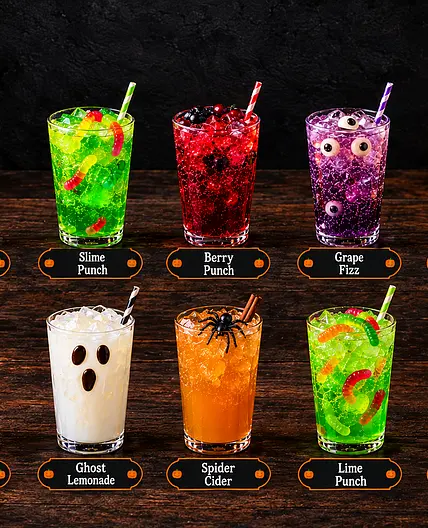 Halloween Mocktails for Kids: 10 Easy Spooky Drinks (Plus a Potion Bar Trick That Saves Your…
