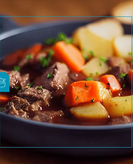 Hearty Gluten Free Beef and Sausage Stew (Stovetop & Slow Cooker Options)